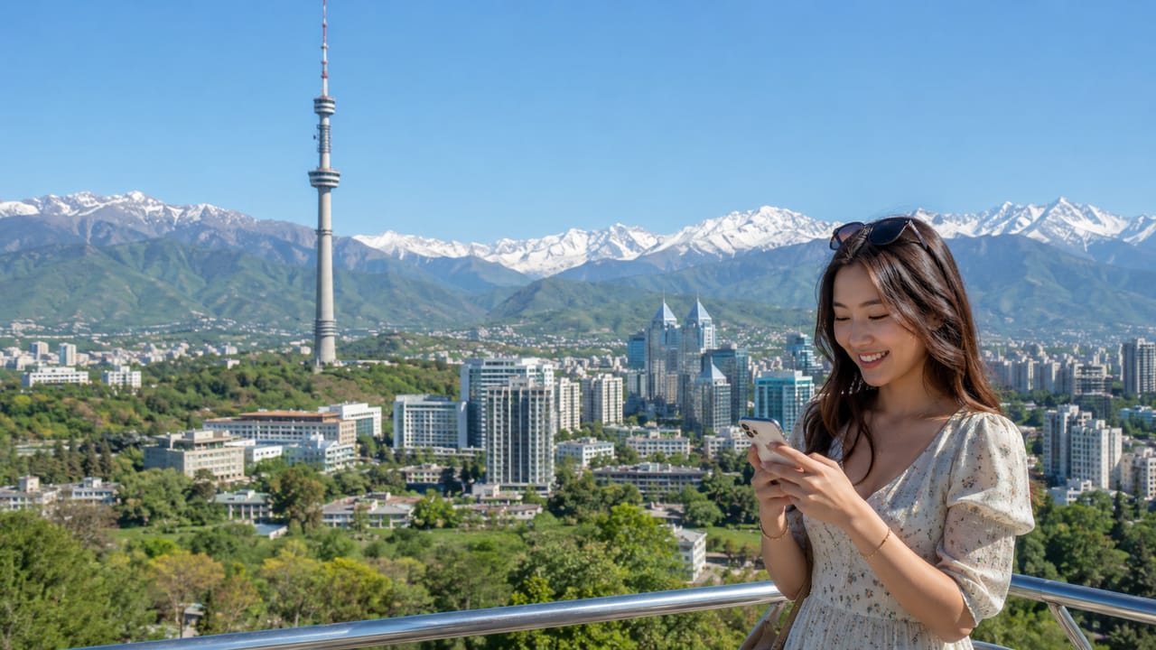 eSIM for Almaty