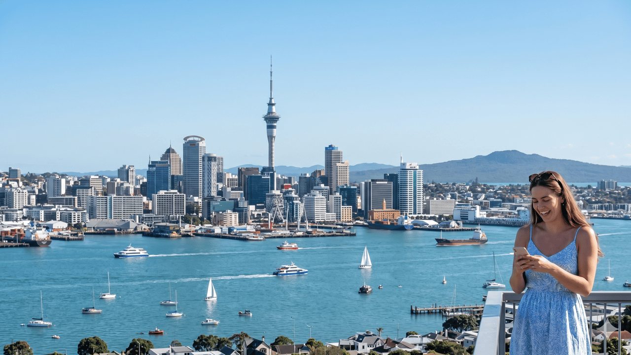 eSIM for Auckland