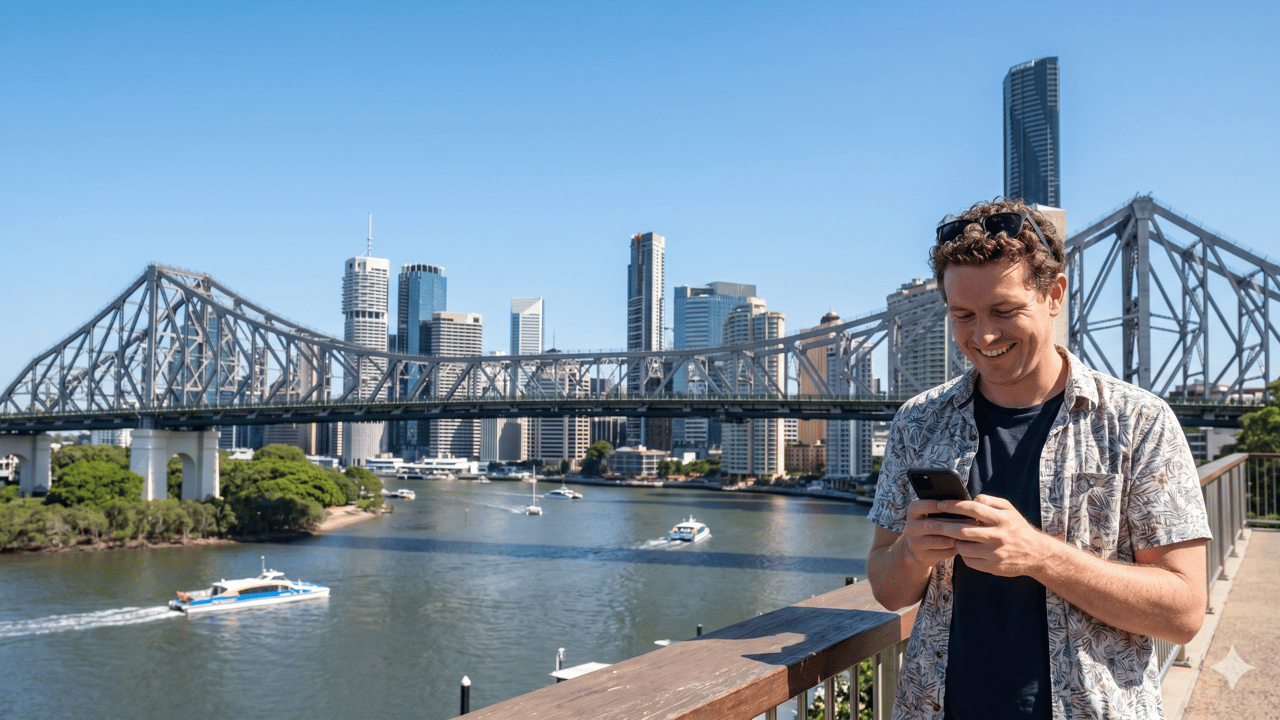 eSIM for Brisbane