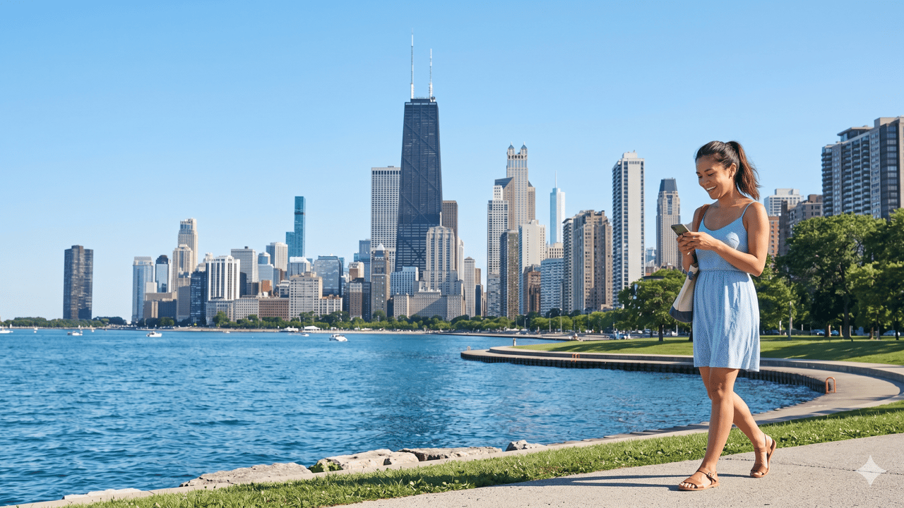 eSIM for Chicago