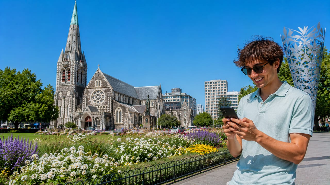 eSIM for Christchurch