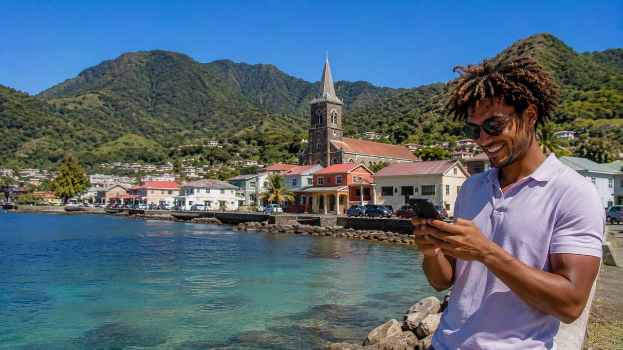 eSIM for Dominica