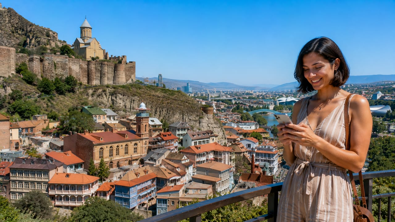 eSIM for Georgia