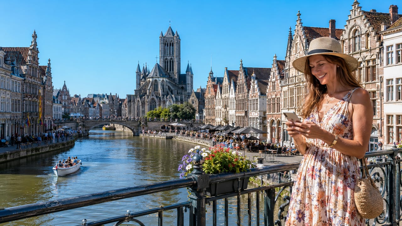 eSIM for Ghent