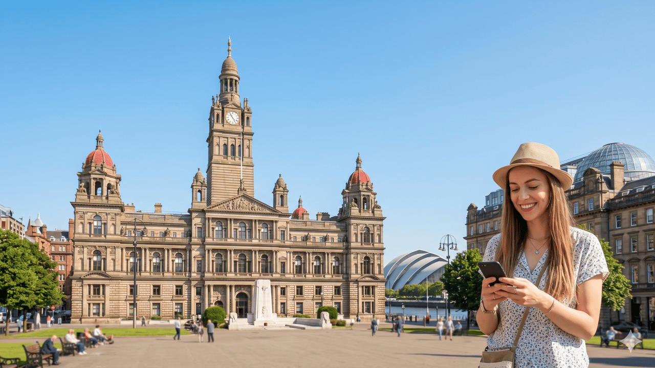 eSIM for Glasgow