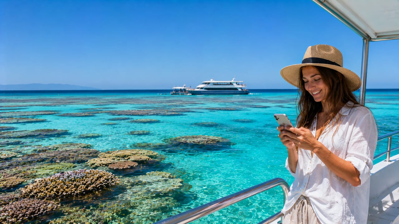 eSIM for Great Barrier Reef