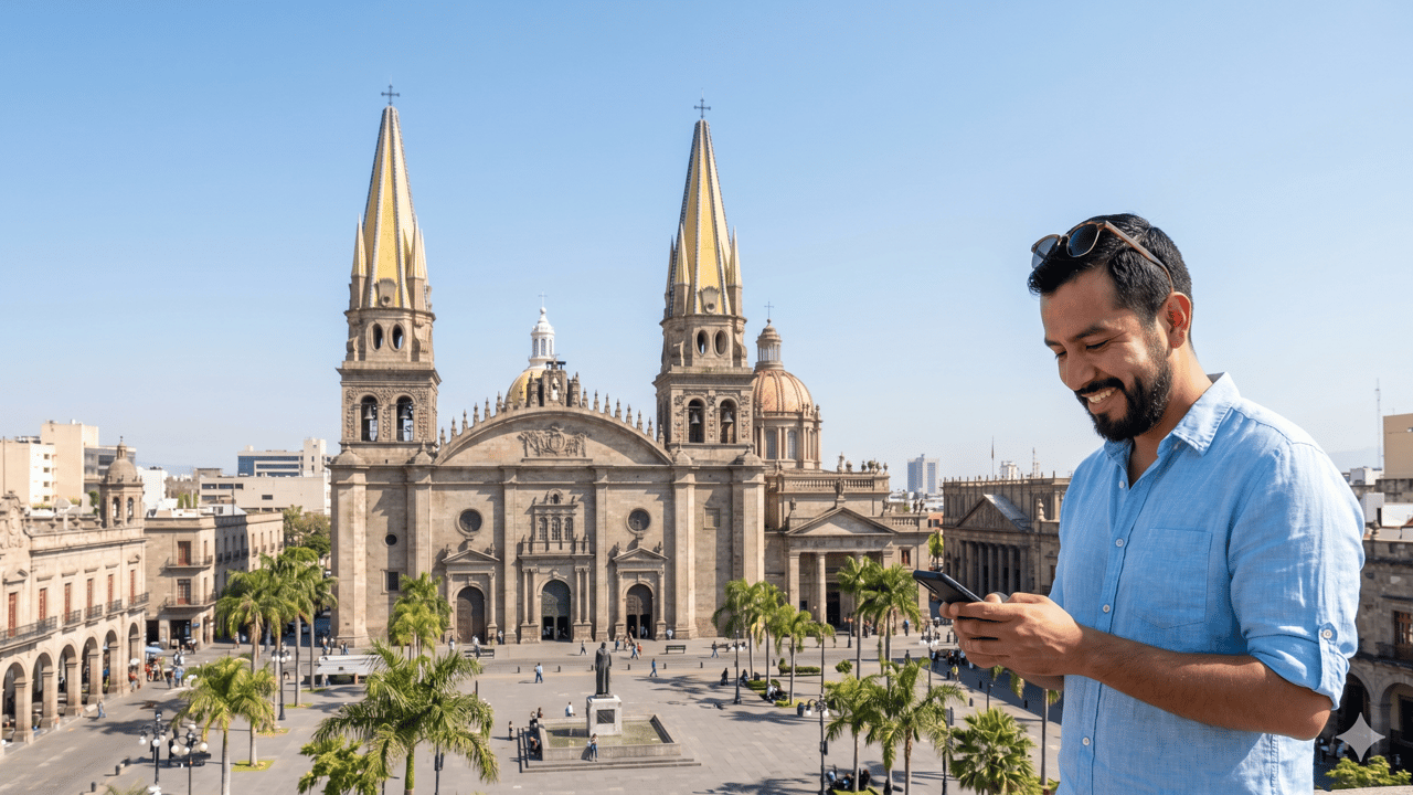 eSIM for Guadalajara