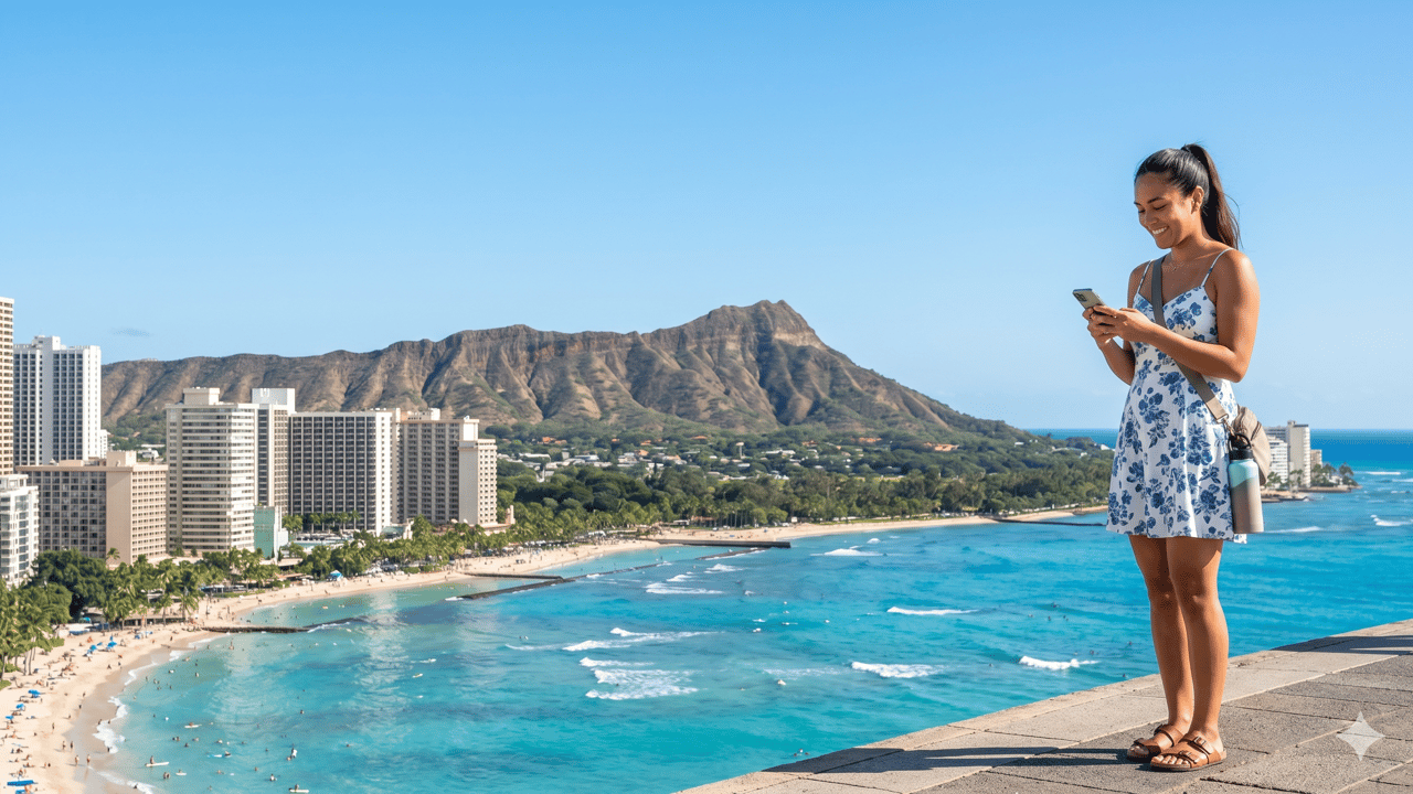 eSIM for Honolulu