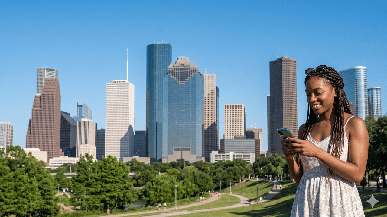 eSIM for Houston