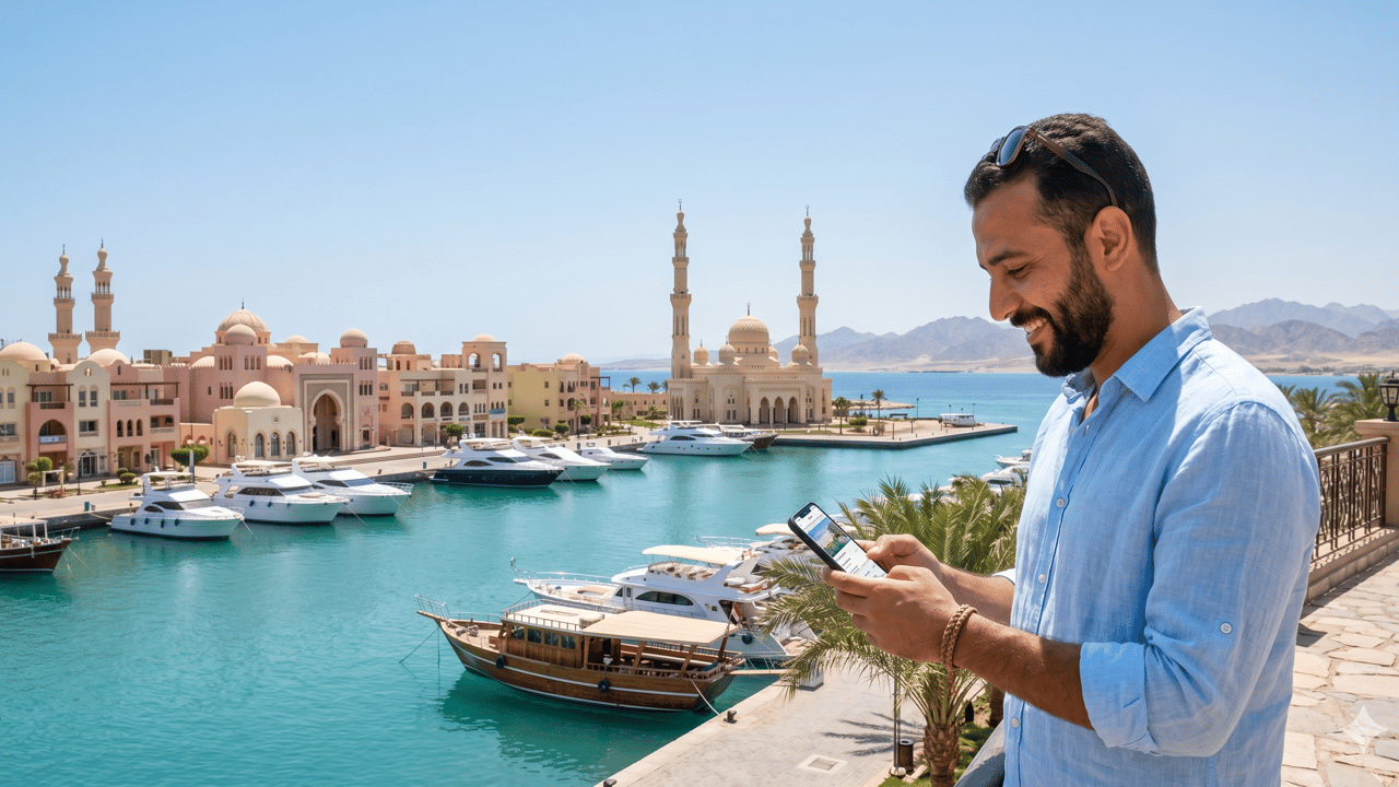 eSIM for Hurghada