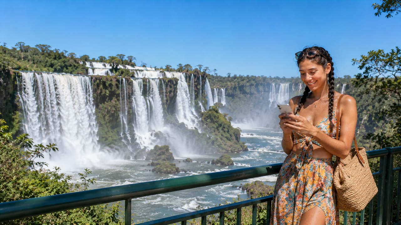 eSIM for Iguazu Falls