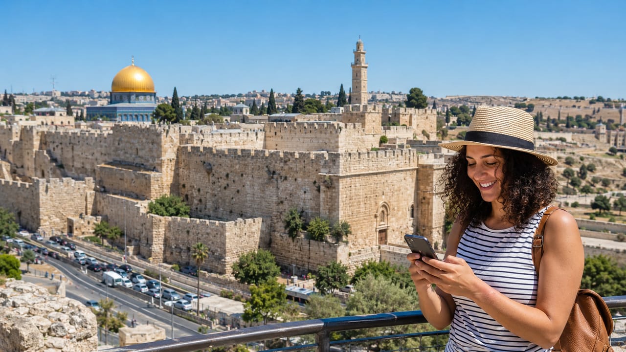 eSIM for Jerusalem