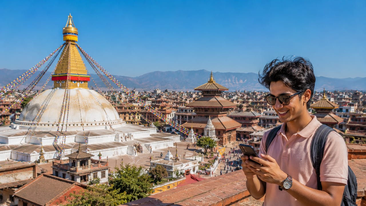 eSIM for Kathmandu