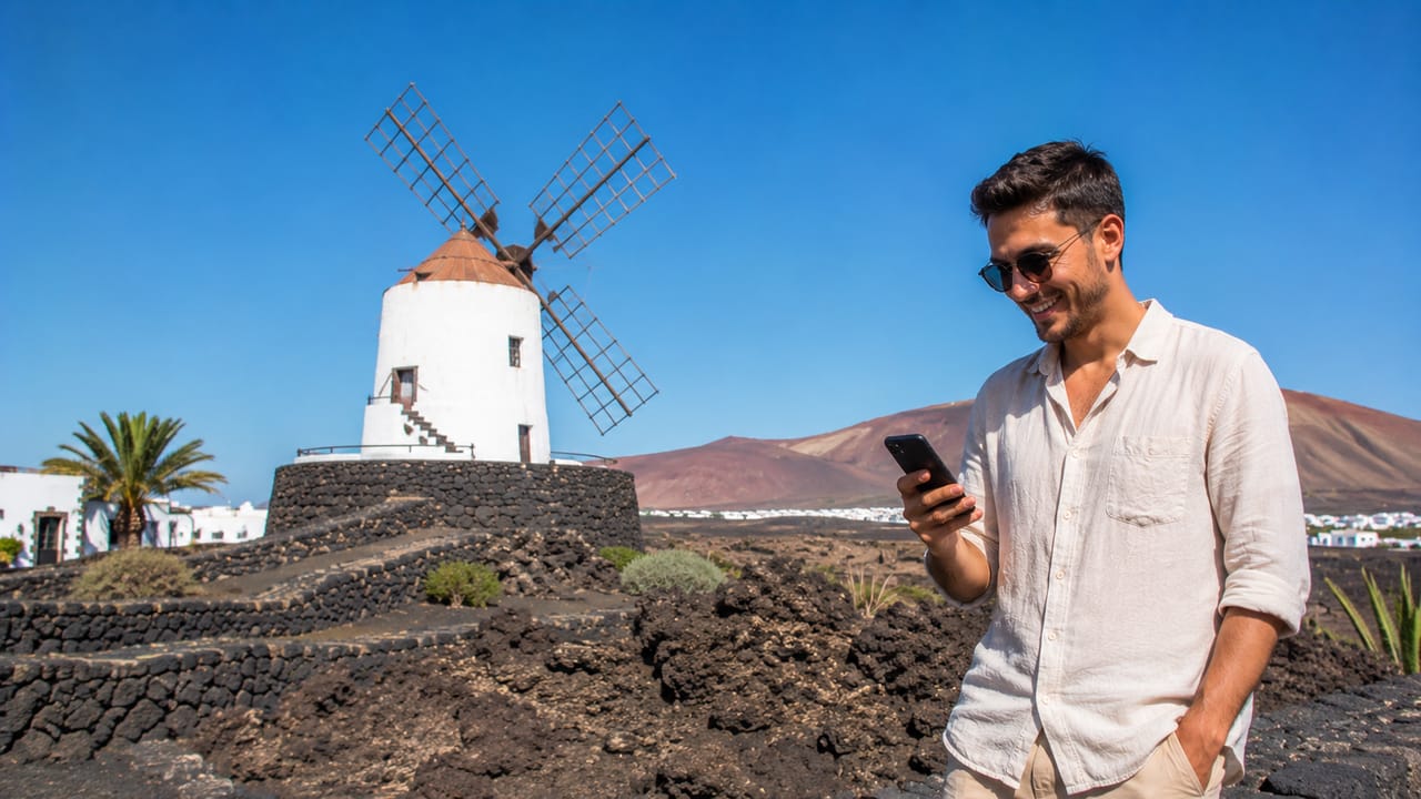 eSIM for Lanzarote