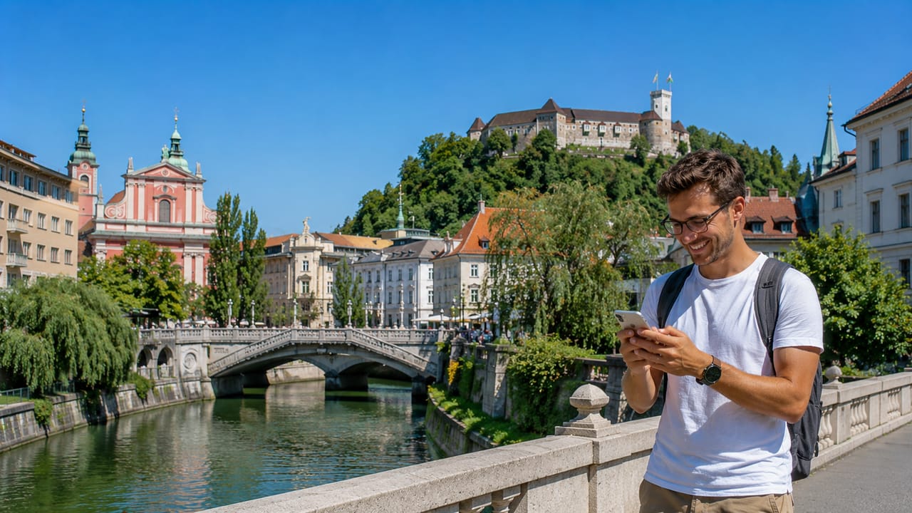 eSIM for Ljubljana