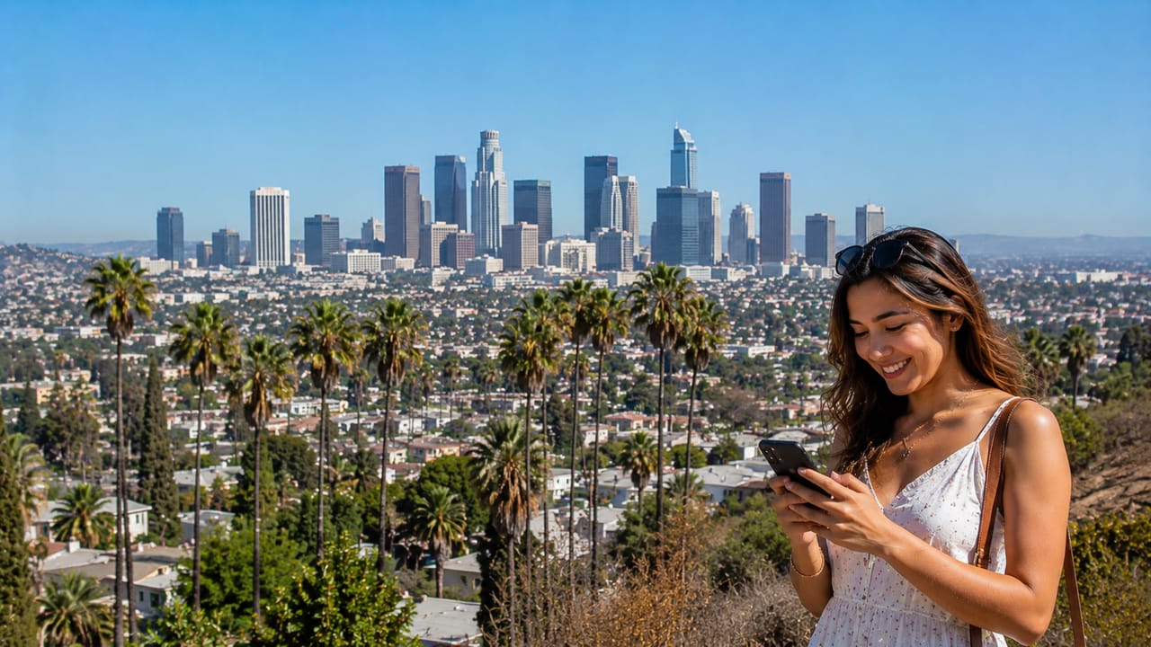 eSIM for Los Angeles
