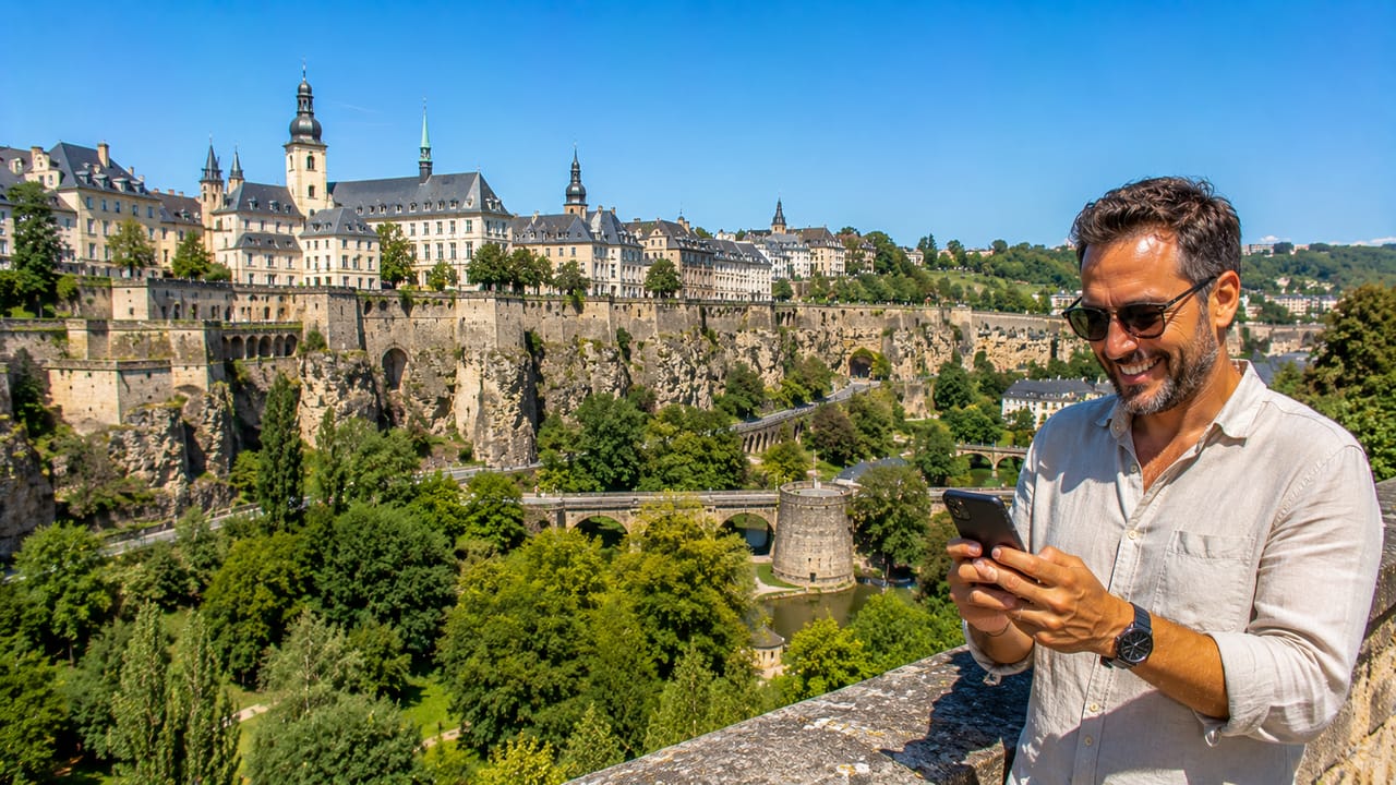 eSIM for Luxembourg