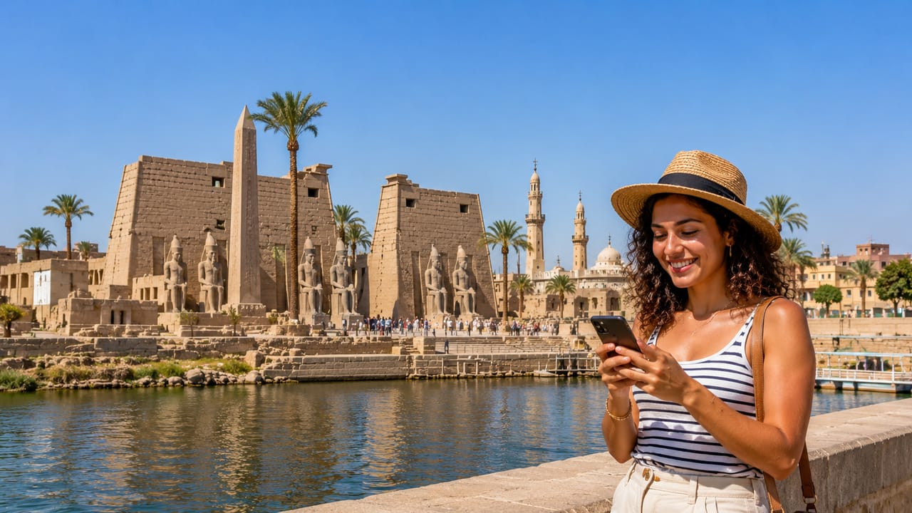 eSIM for Luxor
