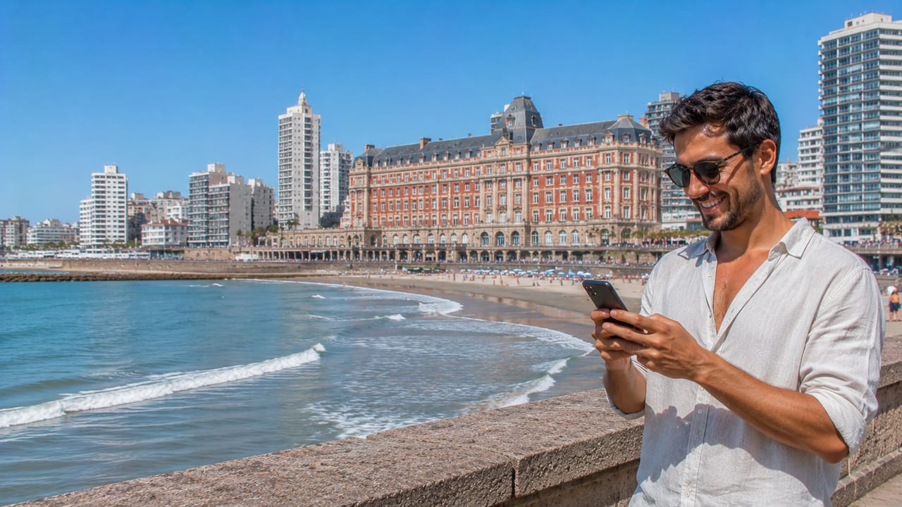 eSIM for Mar del Plata