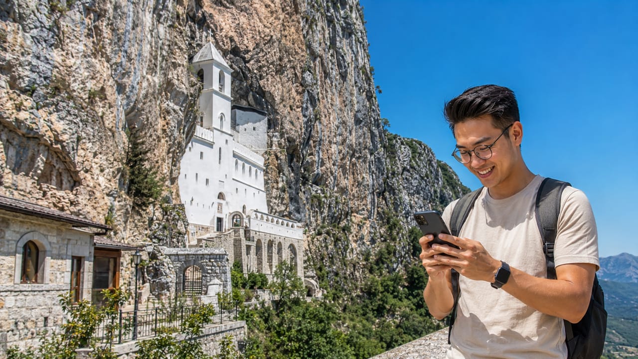 eSIM for Montenegro
