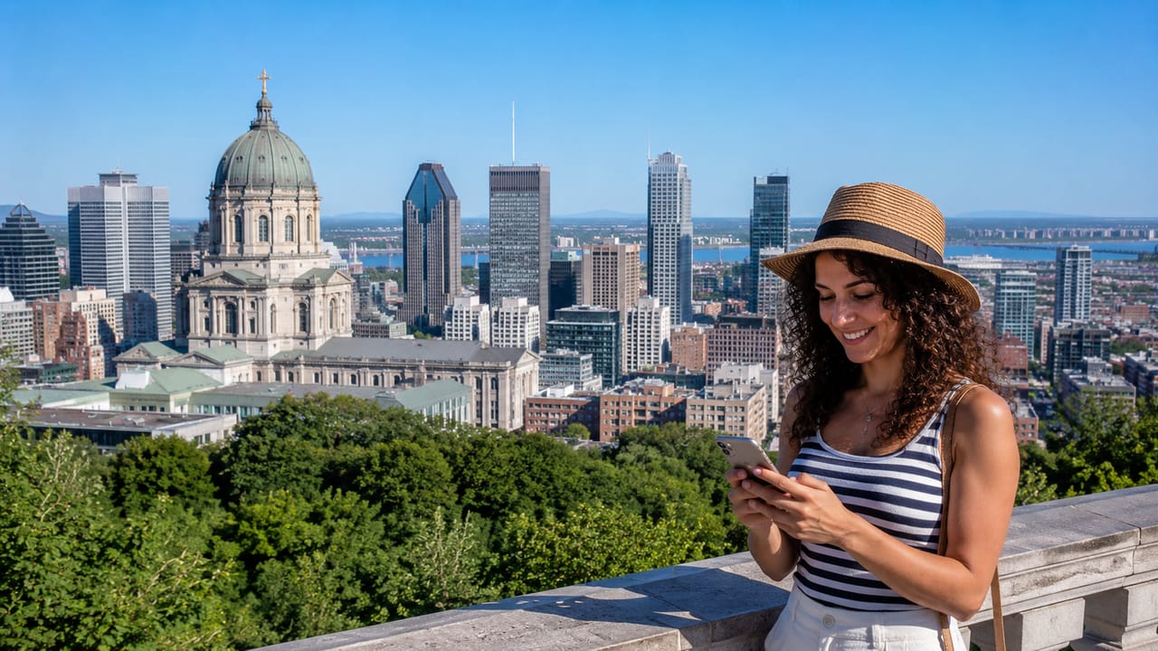 eSIM for Montreal