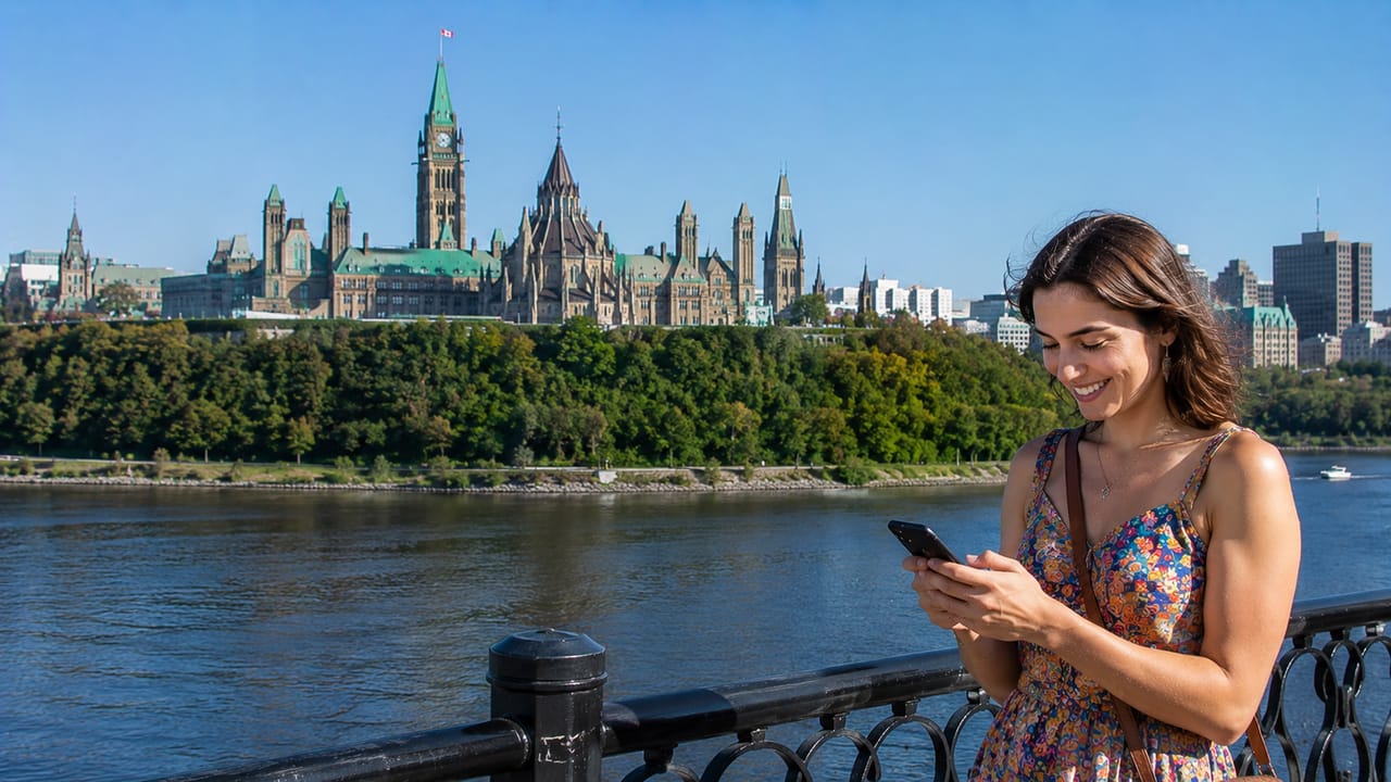eSIM for Ottawa