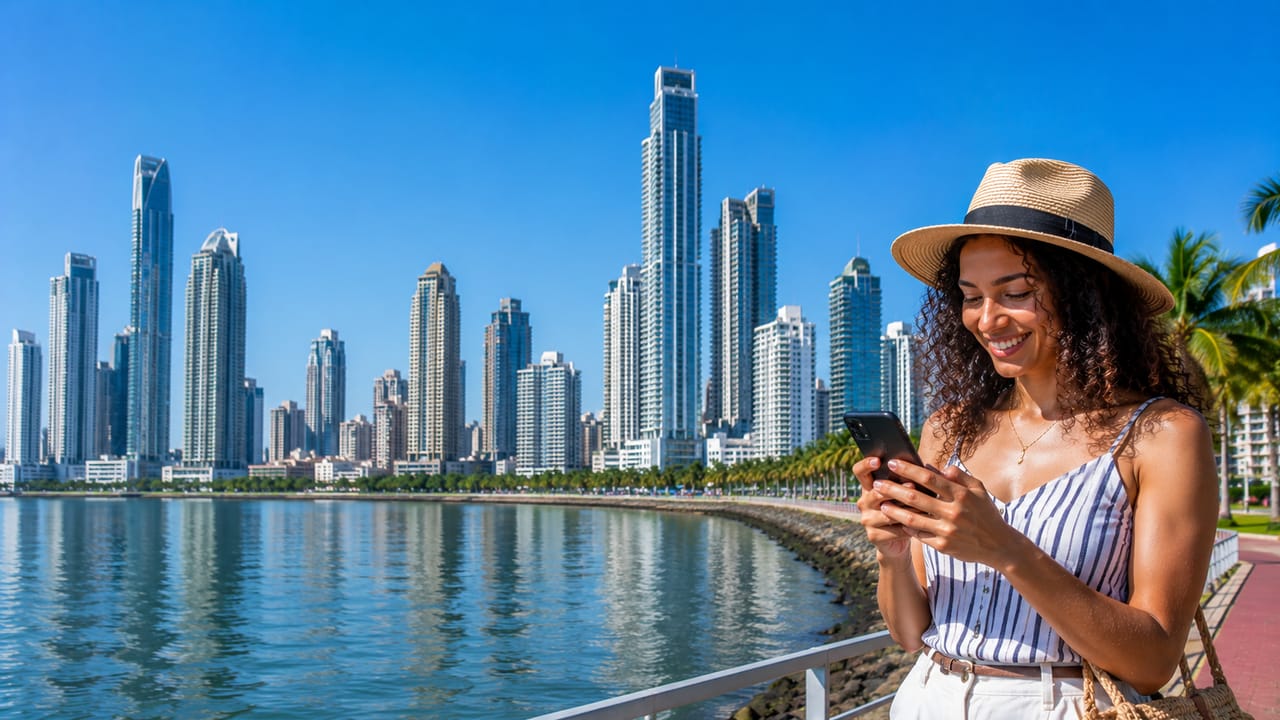 eSIM for Panama City
