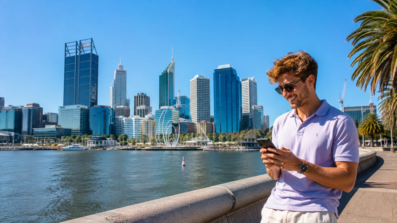eSIM for Perth