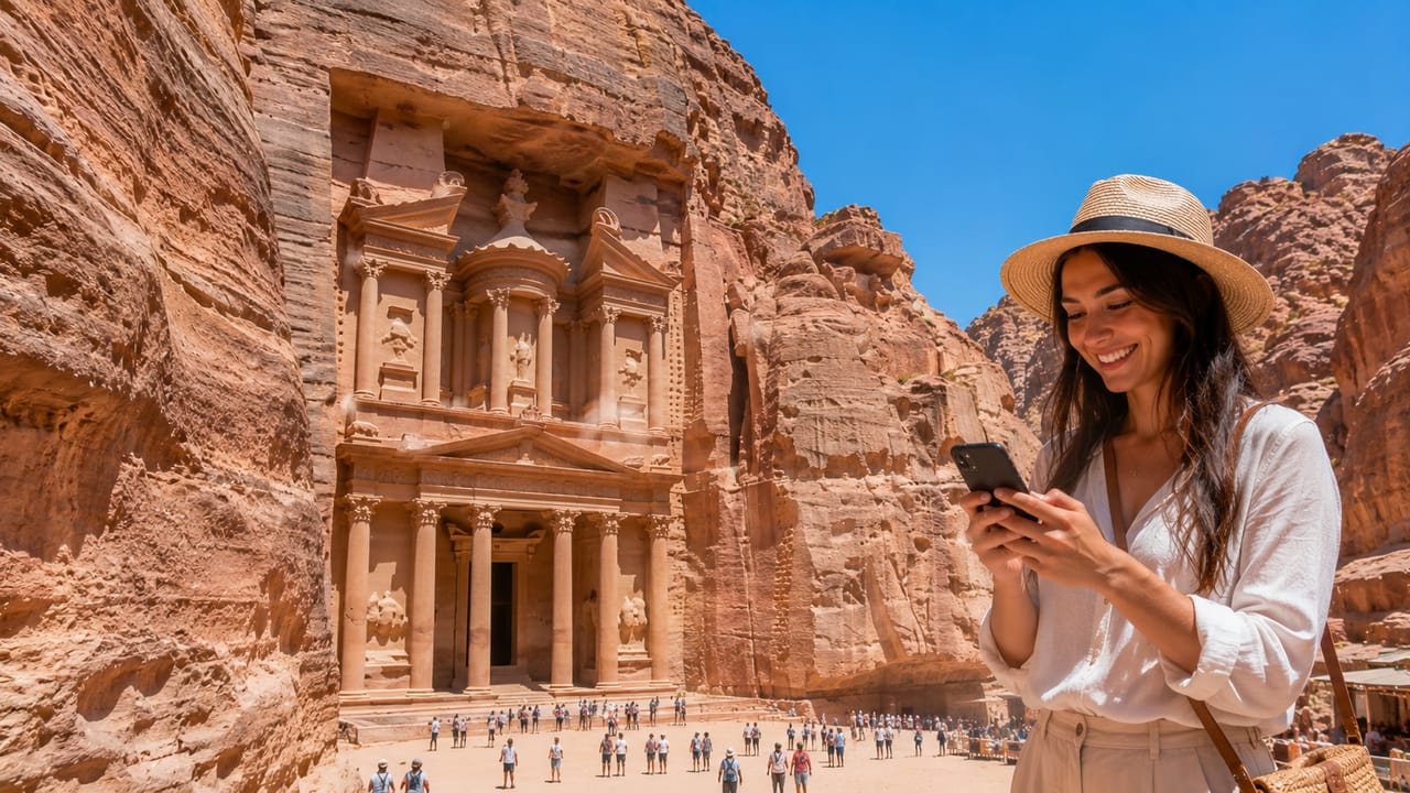 eSIM for Petra