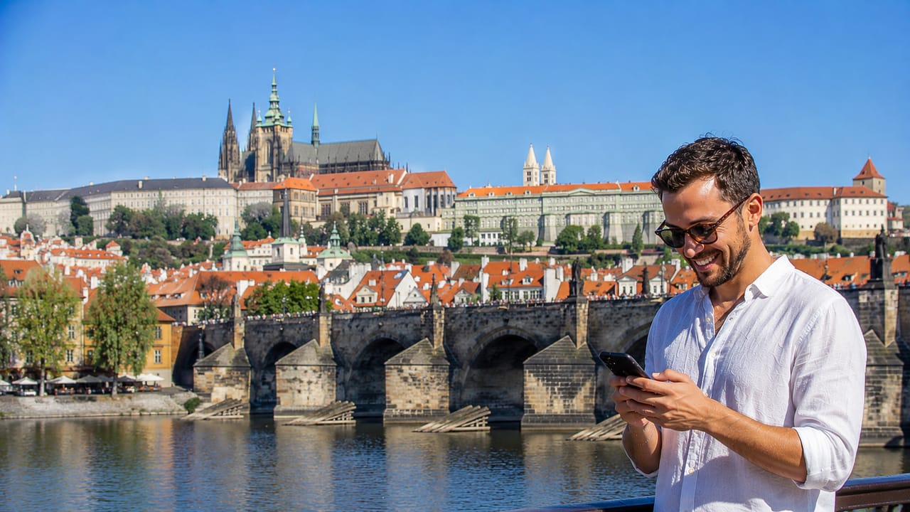 eSIM for Prague