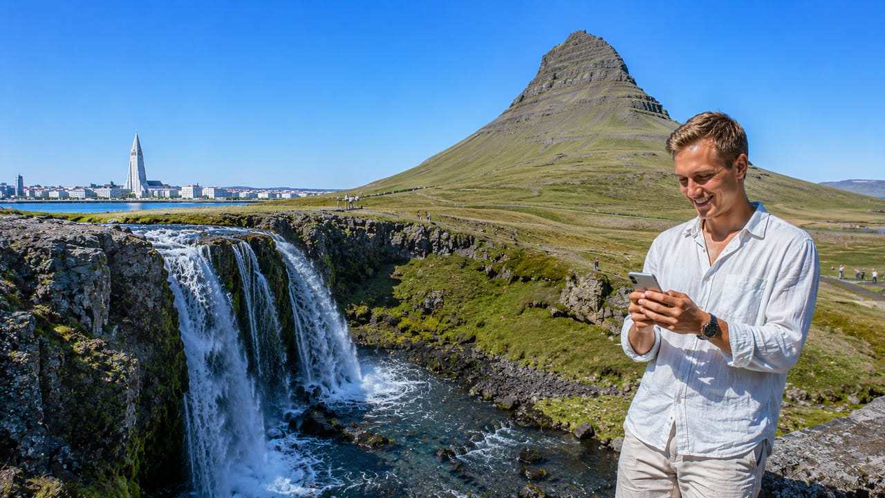 eSIM for Reykjavik