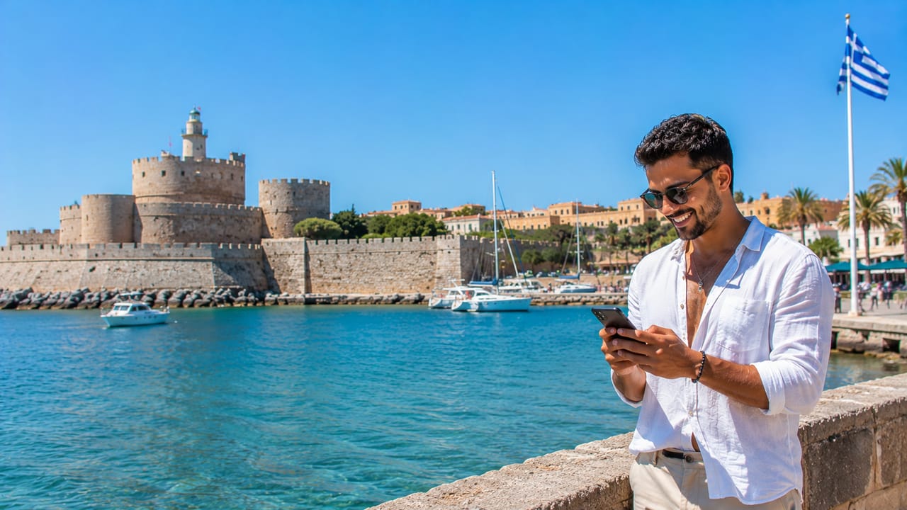 eSIM for Rhodes