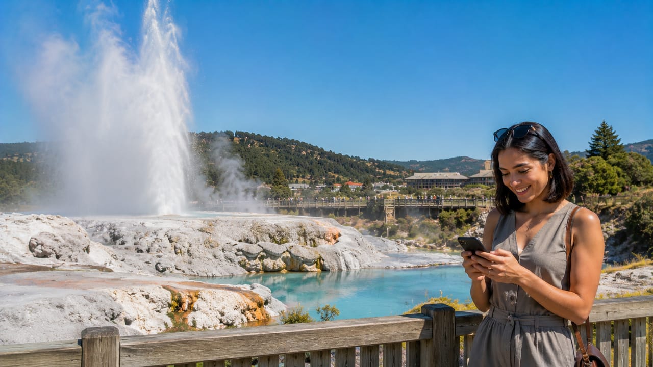 eSIM for Rotorua