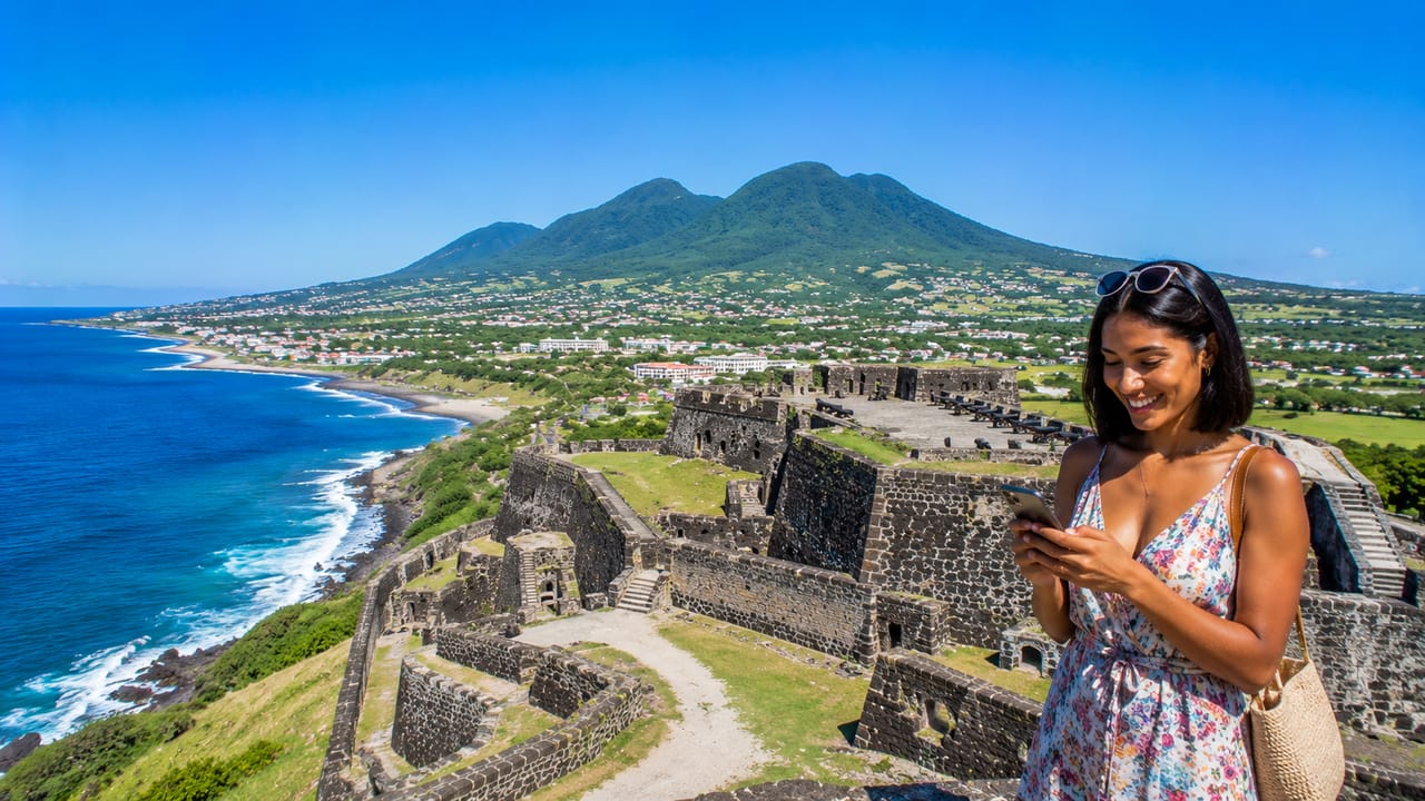 eSIM for St. Kitts & Nevis