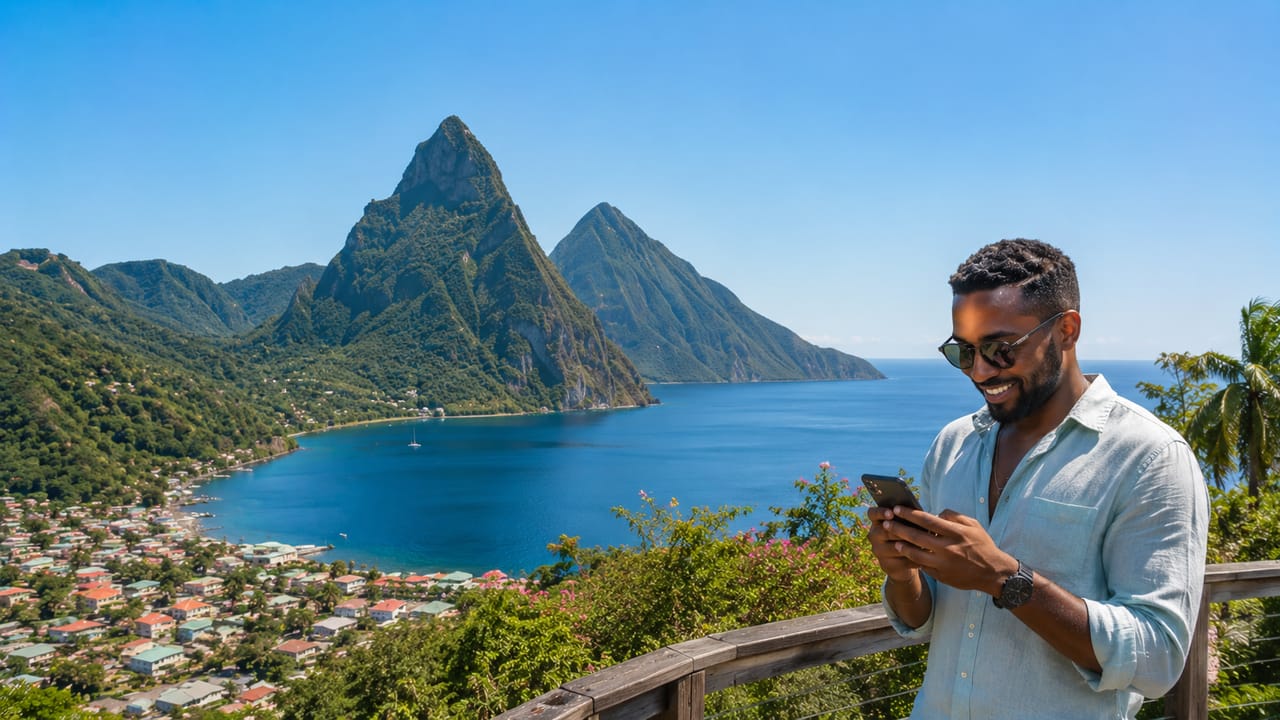 eSIM for St. Lucia