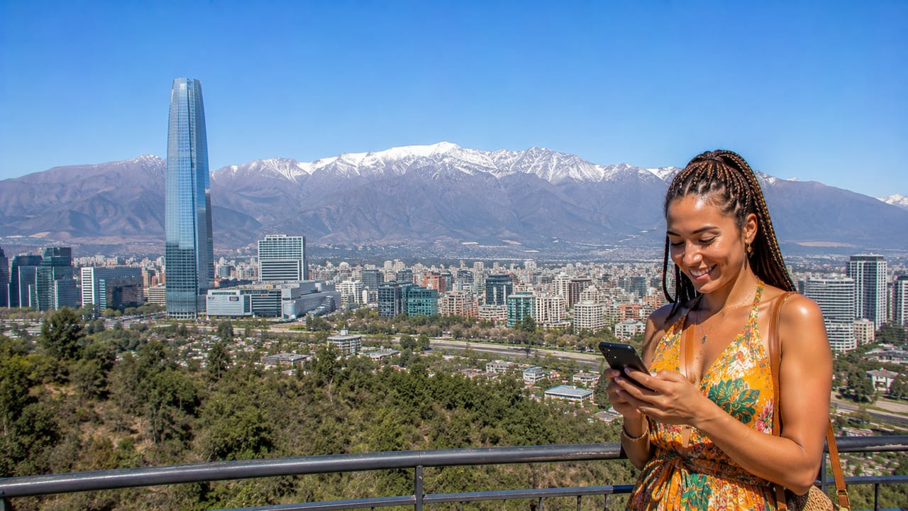 eSIM for Santiago