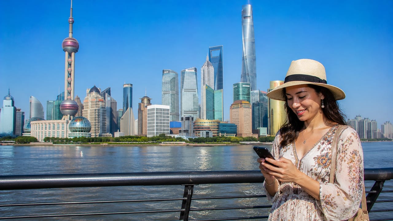 eSIM for Shanghai