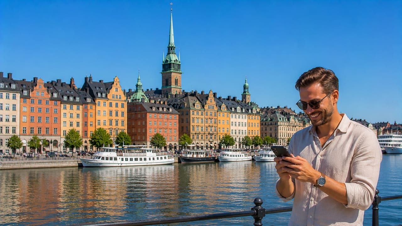 eSIM for Stockholm