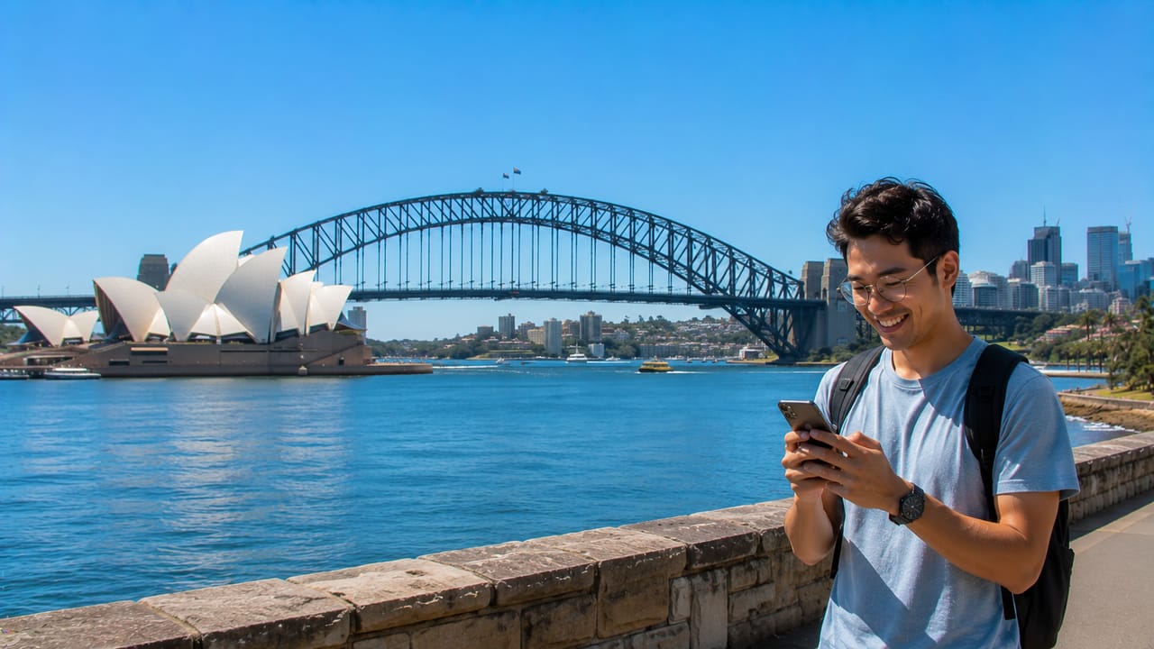 eSIM for Sydney