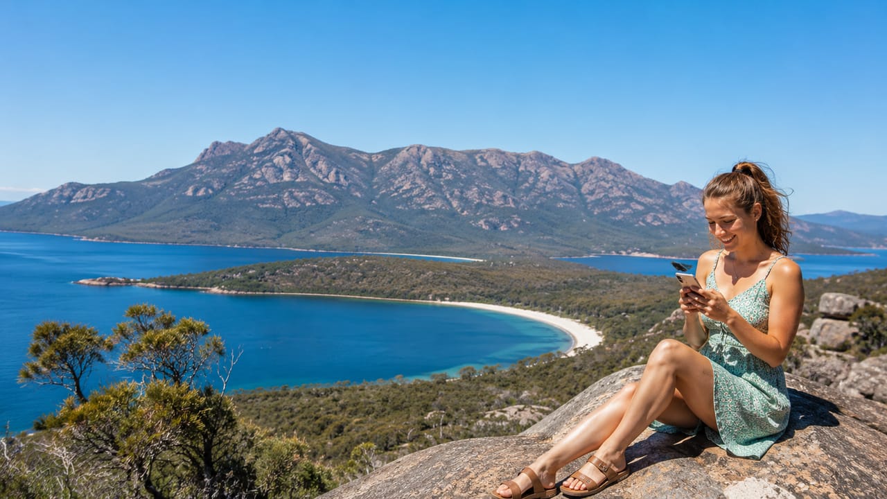 eSIM for Tasmania