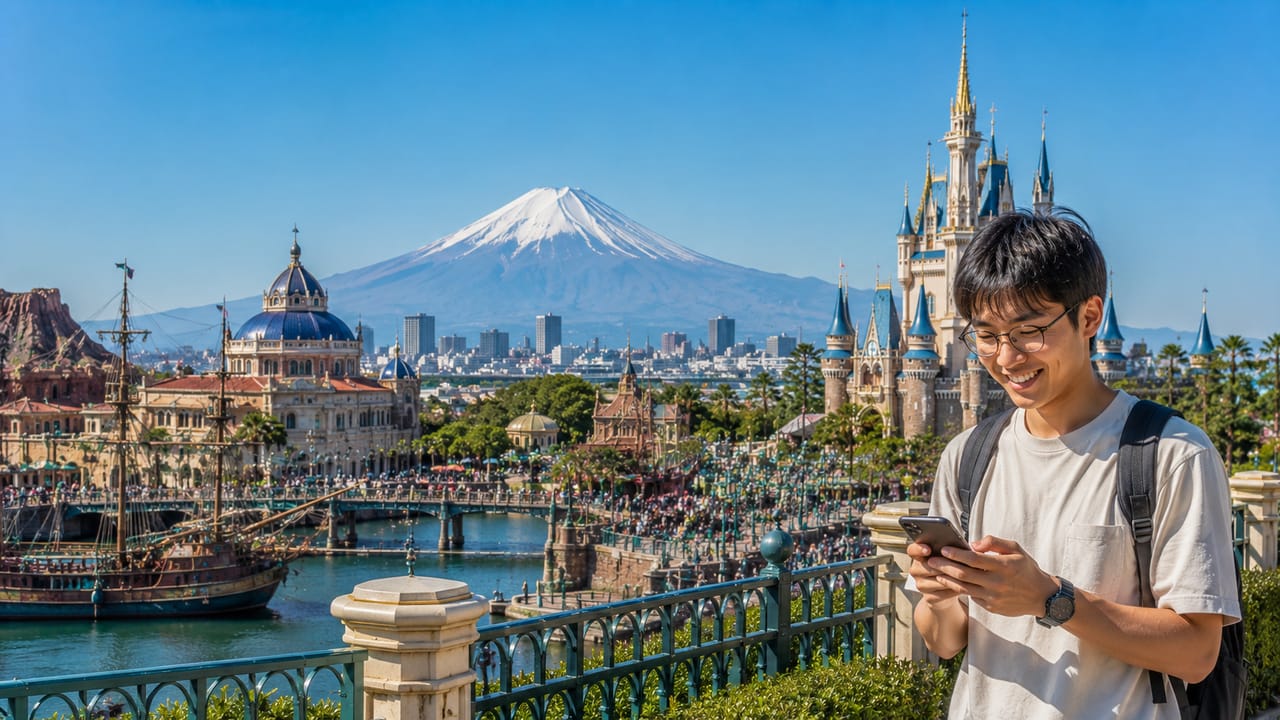 eSIM for Tokyo Disney Resort
