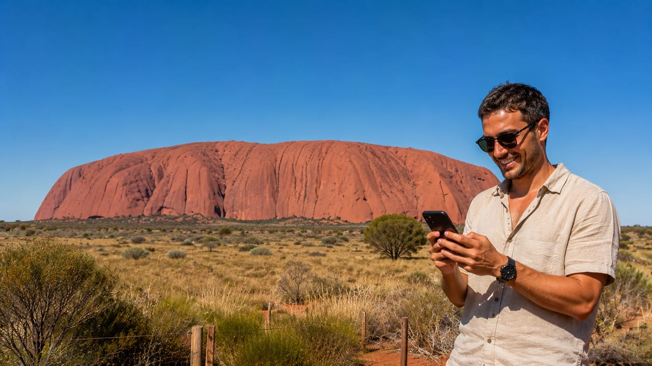 eSIM for Uluru