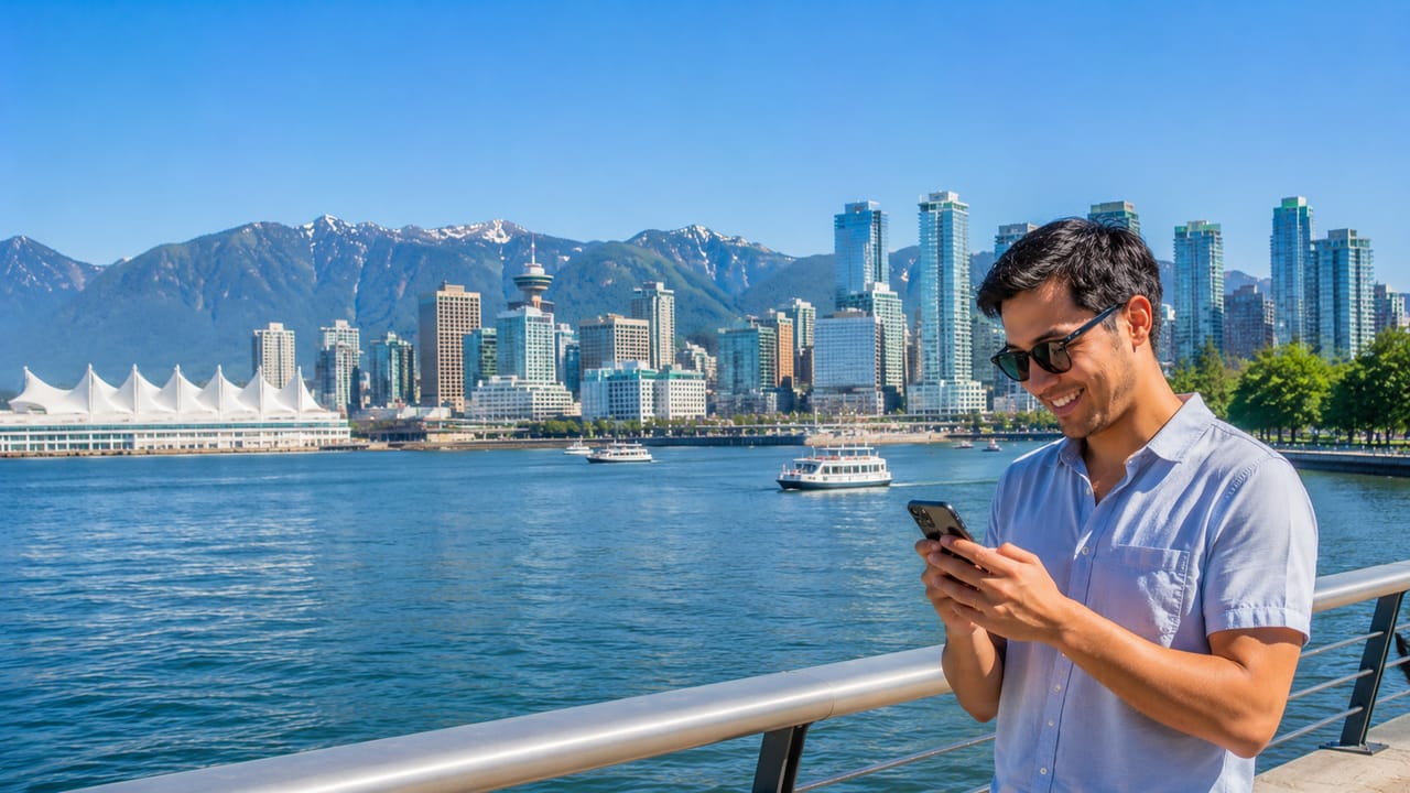 eSIM for Vancouver