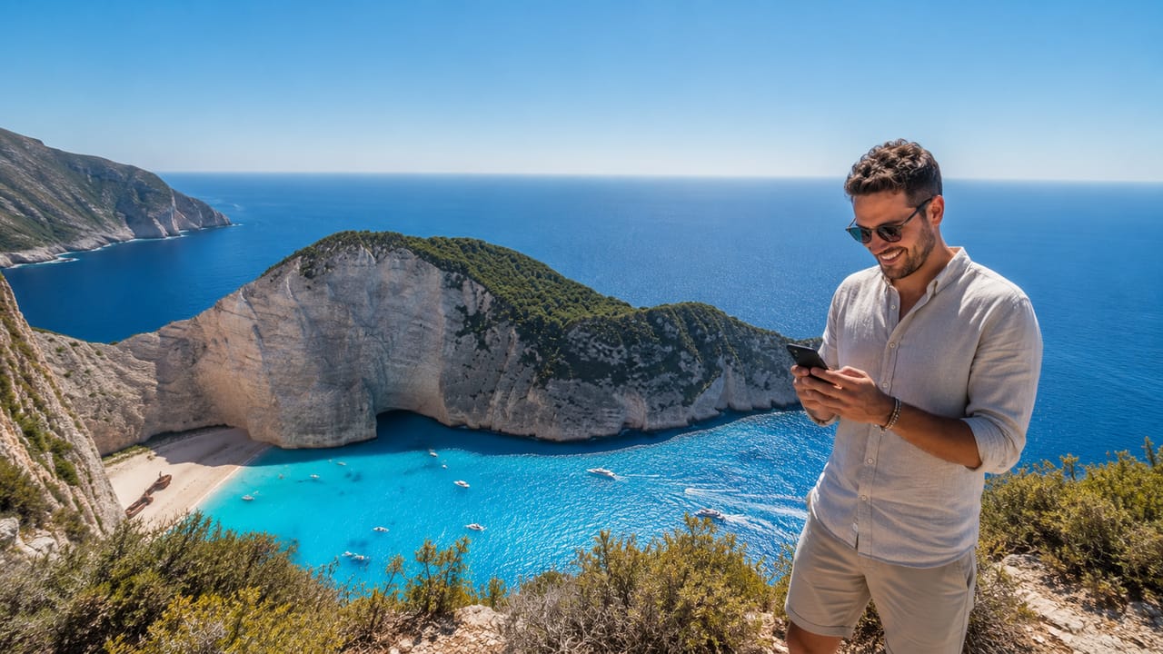 eSIM for Zakynthos