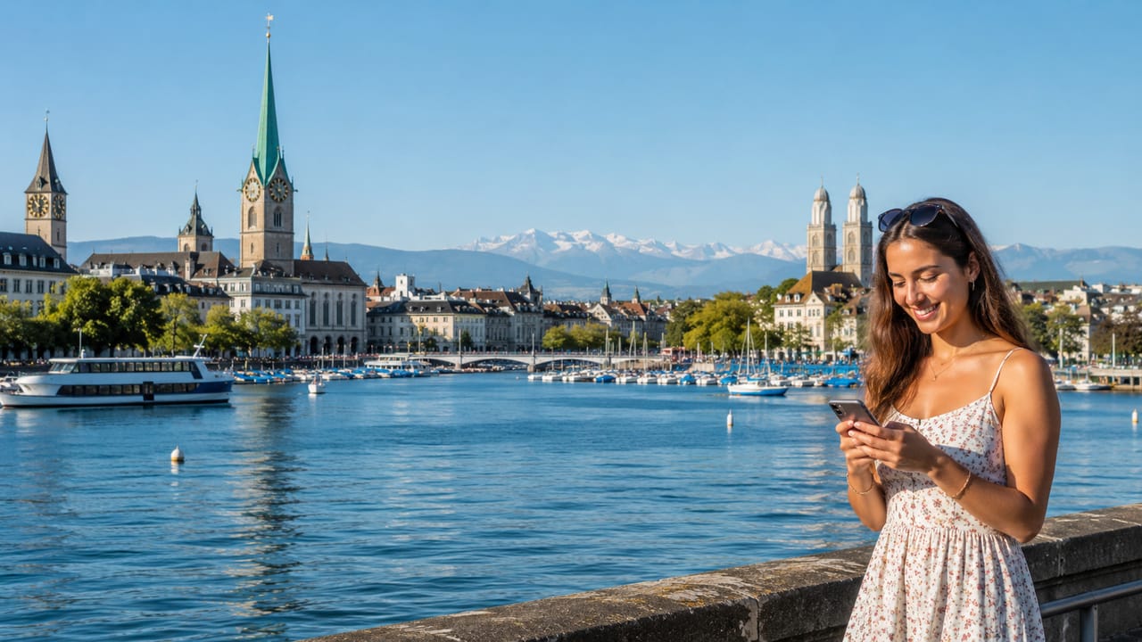 eSIM for Zurich